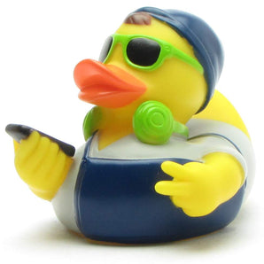 Hipster Badeente - grün