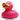 XXL-Badeente Isabell pink 31cm