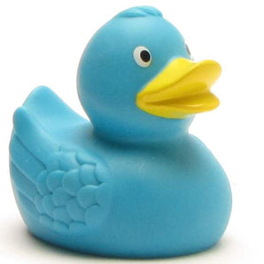 Badeente Emily hellblau