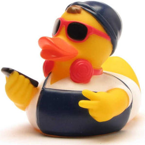 Hipster Badeente - weiss