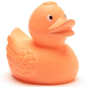 Badeente Mina - pastell-orange