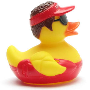 Badeente Rettungsschwimmer