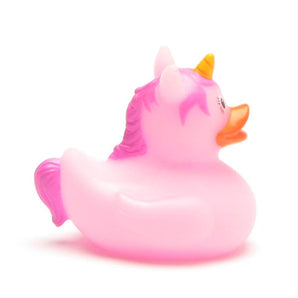 Mini Einhorn Badeente - pink